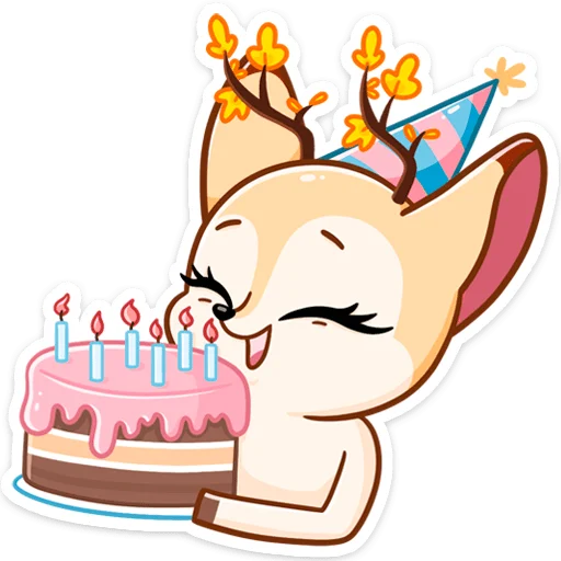 clipart cartoon birthday cake