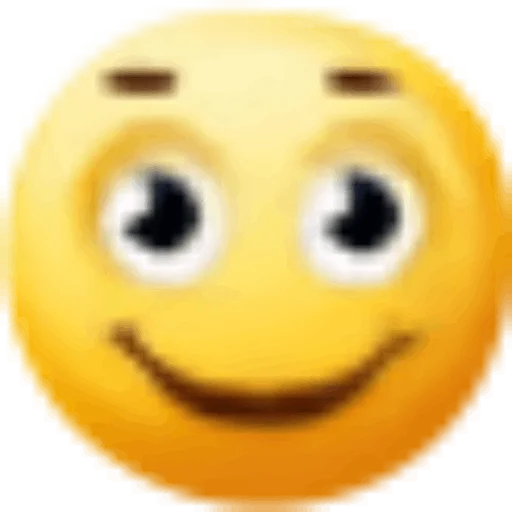 улыбаться смайлик смайлик