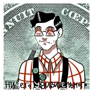 Стикер Мерзость ▶️ @average_abomination - 5