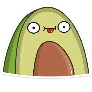 Стикер Авокадик :: @TgSticker - 8