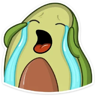 Стикер Авокадик :: @TgSticker - 11