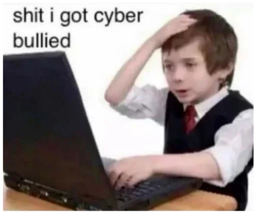 text computer person