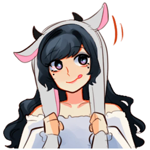 Стикер Аяна @nyasticks - 11