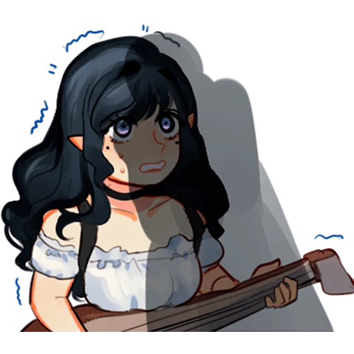 Стикер Аяна @nyasticks - 7