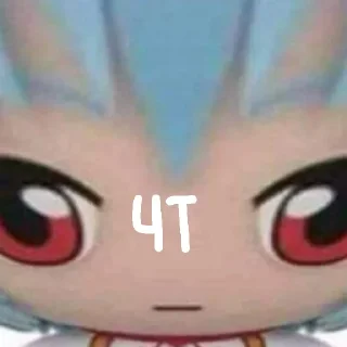 Стикер плюшевая рей - 3