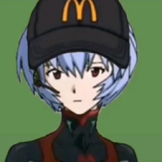 Sticker аянами рей уже не та. - 9