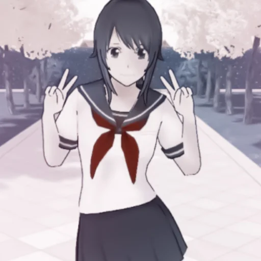 Стикер ayano aishi by @sandiastickers - 6