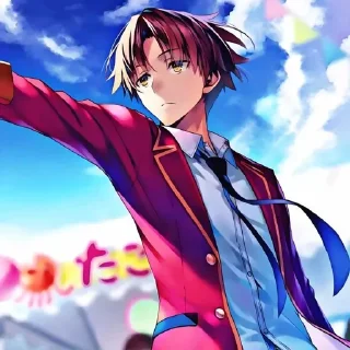 Стикер Ayanokouji pack @Am_Ackerman - 7