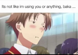 Стикер Ayanokouji pack @Am_Ackerman - 11