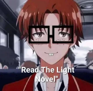 Стикер Ayanokouji pack @Am_Ackerman - 0