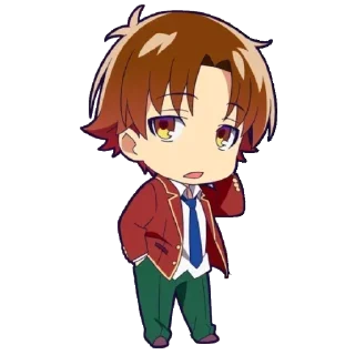 Стикер Ayanokouji pack @Am_Ackerman - 5