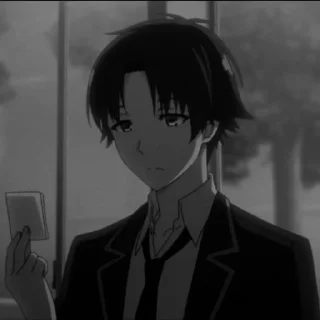 Стикер ayanokouji kiyotaka ; @munguttikel @diarygeo - 8