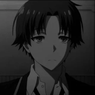 Стикер ayanokouji kiyotaka ; @munguttikel @diarygeo - 2