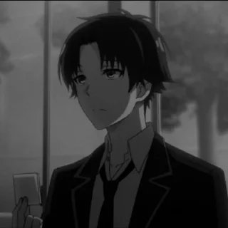 Стикер ayanokouji kiyotaka ; @munguttikel @diarygeo - 11