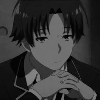 Стикер ayanokouji kiyotaka ; @munguttikel @diarygeo - 10