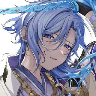 Стикер аято  @fordgenshin - 0