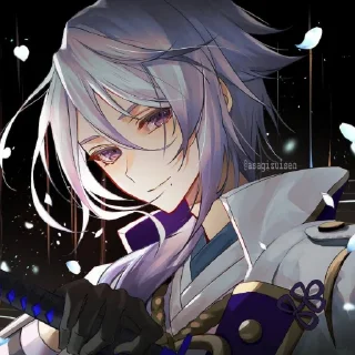 Стикер аято  @fordgenshin - 4