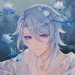 Стикер аято  @fordgenshin - 2