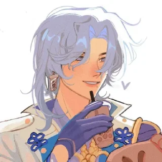 Стикер аято  @fordgenshin - 11