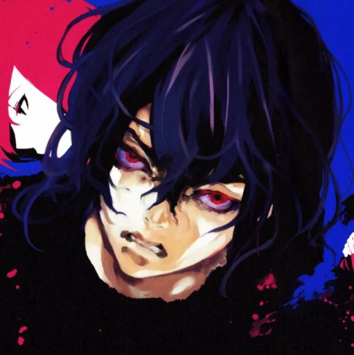 霧嶋 絢都 by @tokyoghoulstickers - 