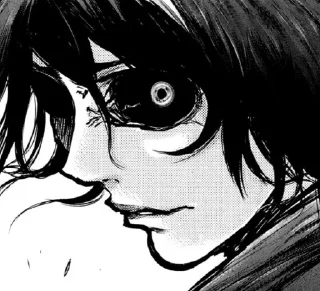 Стикер 霧嶋 絢都 by @tokyoghoulstickers - 5