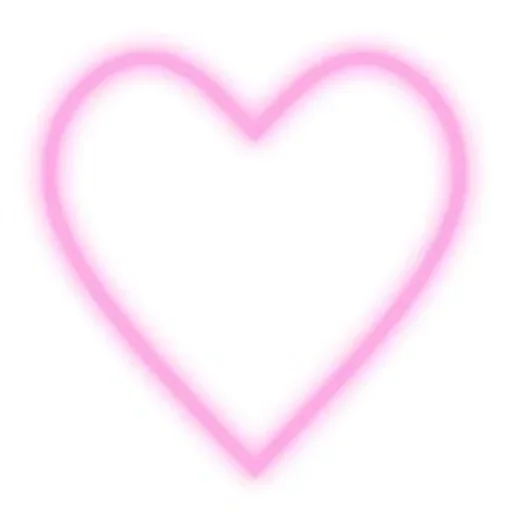 heart pink lilac