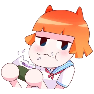 Sticker Айко-тян - Cпизжено с ВК ВАХХАВХАВХАВ - 10