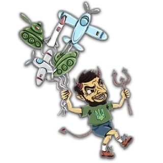 Sticker zeleboba - 1