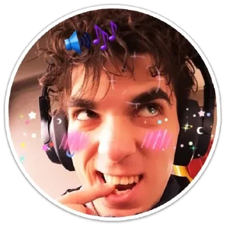 Стикер Мальчик хулиганчик - 8