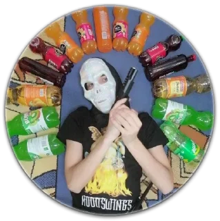 Стикер Мальчик хулиганчик - 2