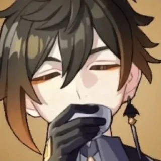 Sticker Zhongli (& Childe) - 11