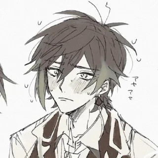 Sticker Zhongli (& Childe) - 6