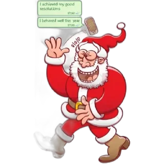 Sticker SANTA - 7