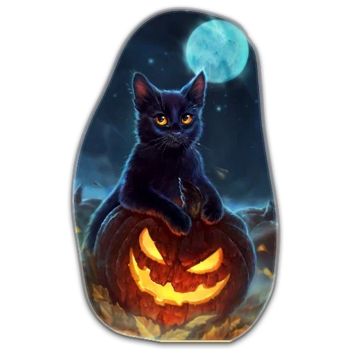 кошка животное Хеллоуин