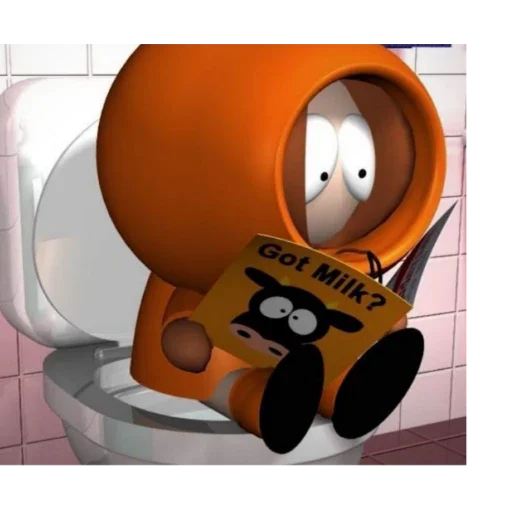 cartoon toilet indoor