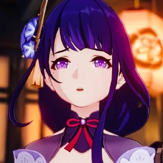 Sticker Сёгун райден/эи - 5