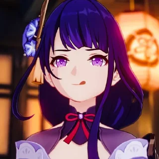 Sticker Сёгун райден/эи - 8