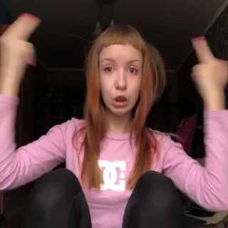 Sticker мяруся лютейшая роза - 9