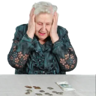 Sticker бабки - 2