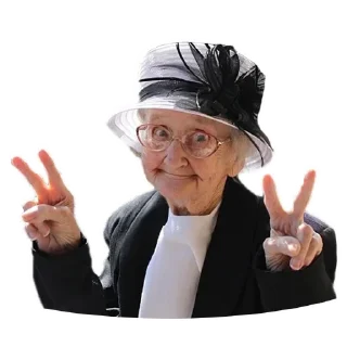 Sticker Бабушки - 11