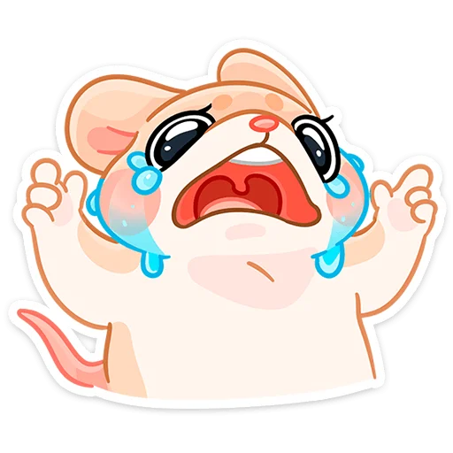 Sticker babymouse_bez_texta - 1