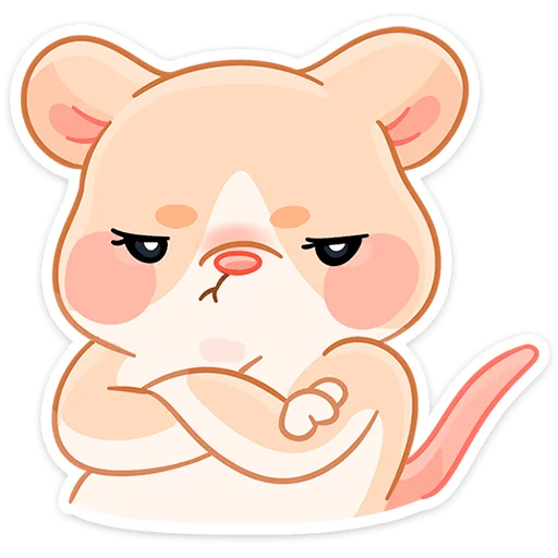 Sticker babymouse_bez_texta - 1