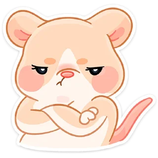 Sticker @TgSticker Крошка Обнимышка без надписей - 8