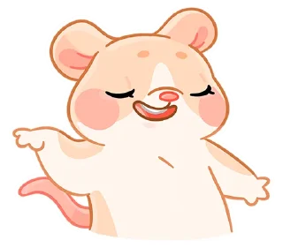 Sticker @TgSticker Крошка Обнимышка без надписей - 4