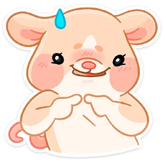 Sticker @TgSticker Крошка Обнимышка без надписей - 9