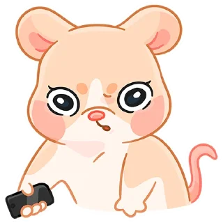 Sticker @TgSticker Крошка Обнимышка без надписей - 5