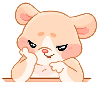 Sticker @TgSticker Крошка Обнимышка без надписей - 2