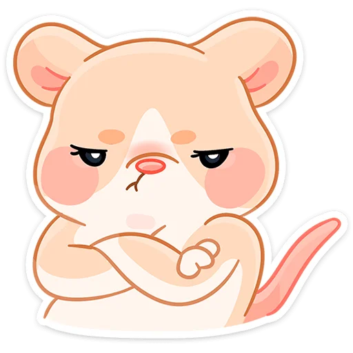 Стикер babymousehug_vk - 1