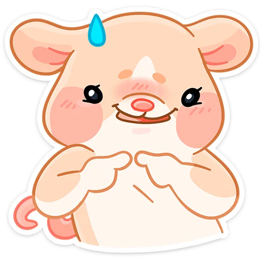 Стикер babymousehug_vk - 1