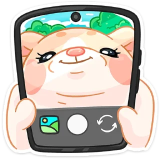 Sticker Крошка Обнимышка от @TgSticker - 1